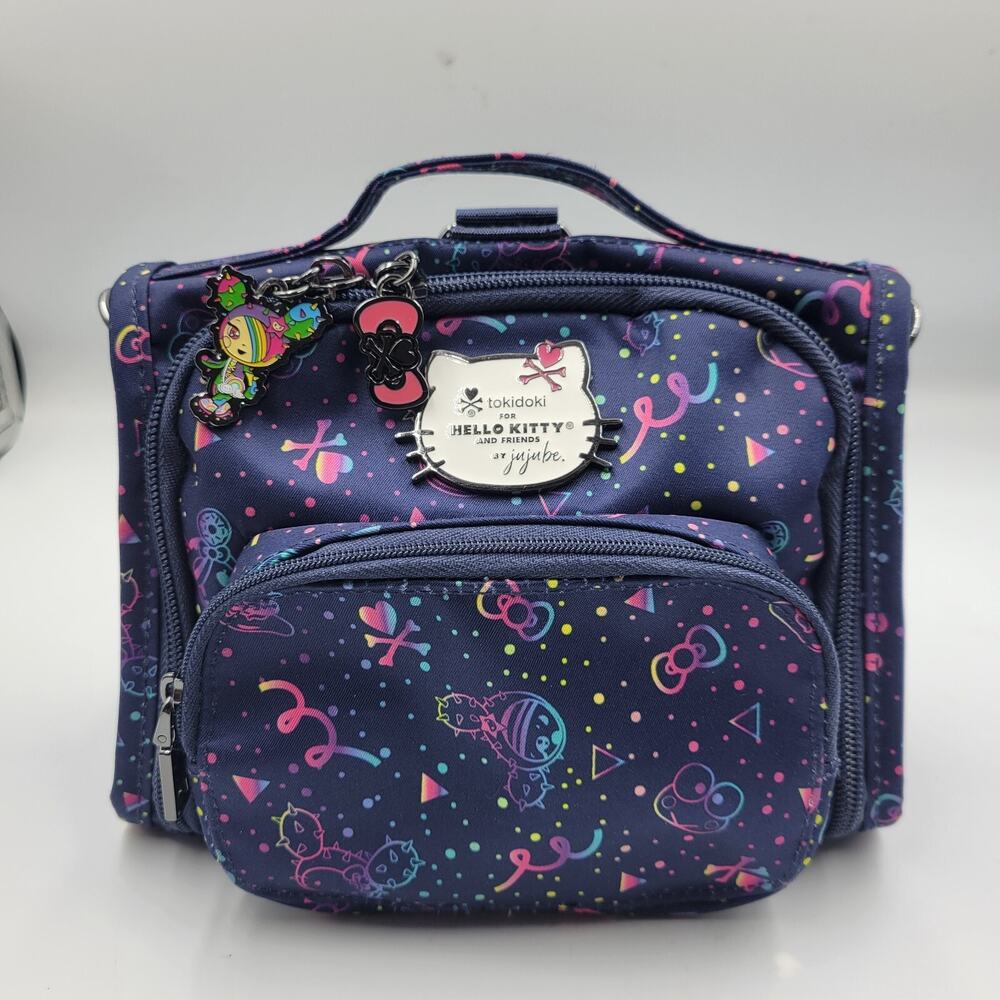 NEW Tokidoki JuJuBe Hello Kitty Confetti Exclusive Mini BFF School Bag Backpack - Picture 2 of 11